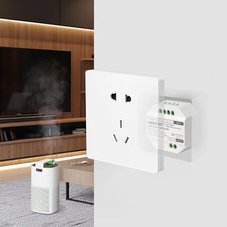 MiBoxer WL-SW1 LED Wifi Smart Plug 16A mit Messfunktion WiFi+2,4G