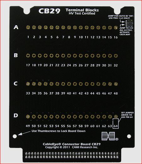 CableEye 759HB / CB29HB Interface-Platine (ohne Anschlussblöcke)