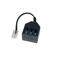 Kabel TK TAE-Adapter, RJ11-Stecker->NFN-Buchse, 6/4, Kabel TK TAE-Adapter, RJ11-Stecker->NFN-Buchse, 6/4,