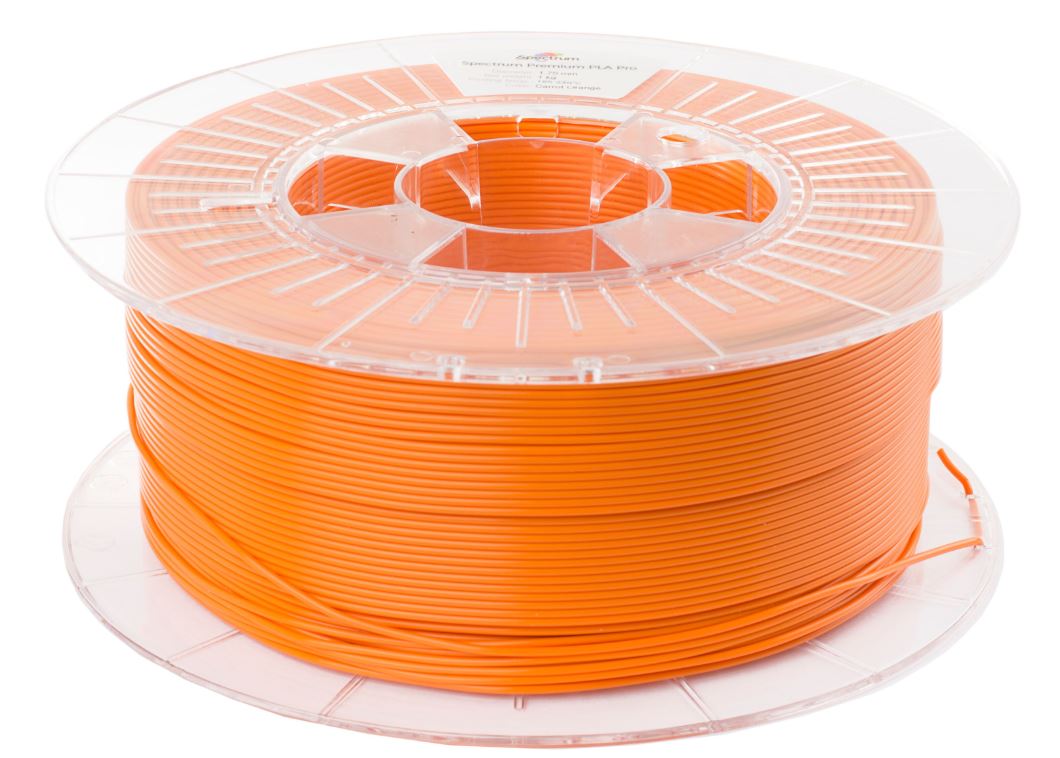 Spectrum 3D Filament PLA Pro 2.85mm CARROT Orange 1kg