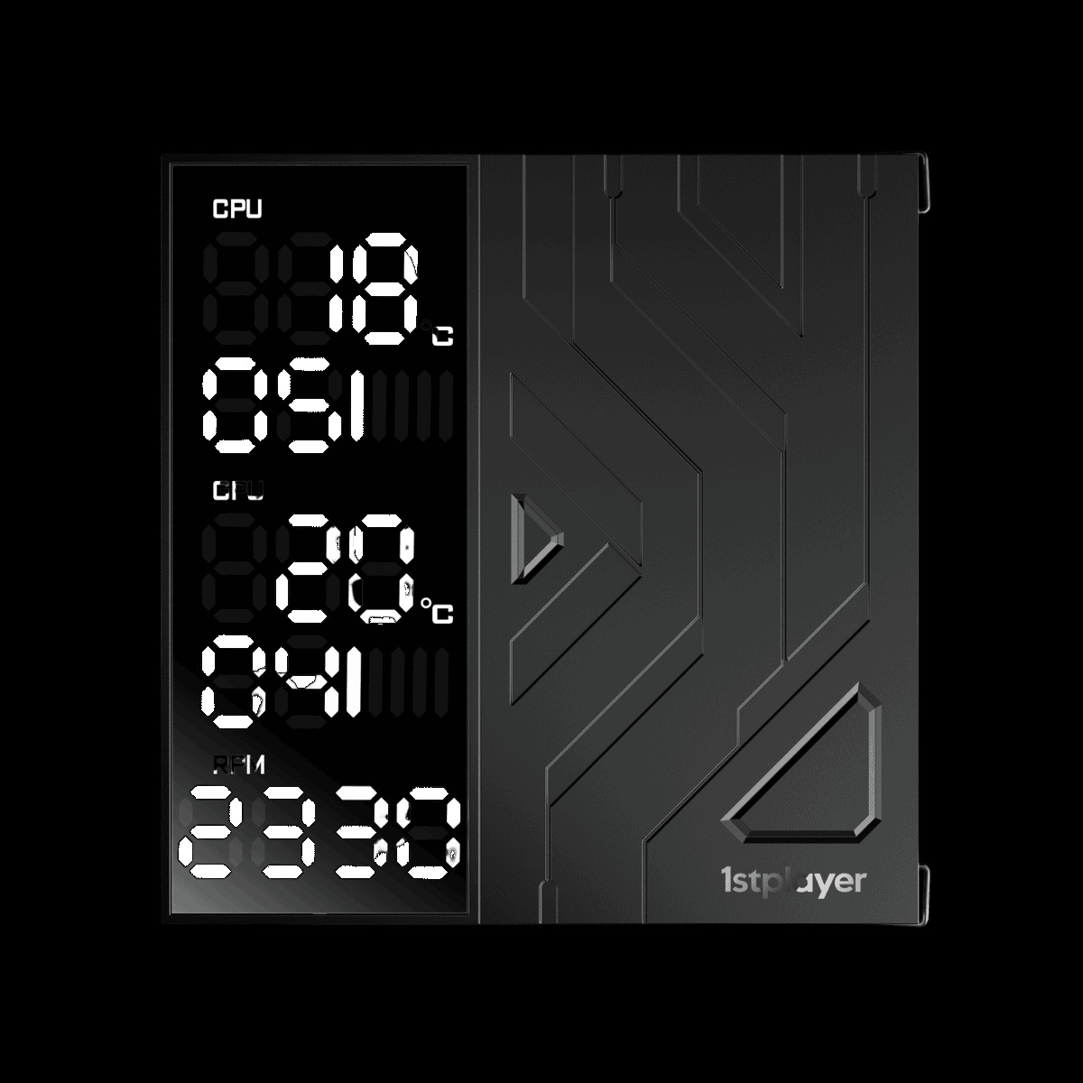 1stPlayer CPU Kühler FB12DS-7 Schwarz 270W