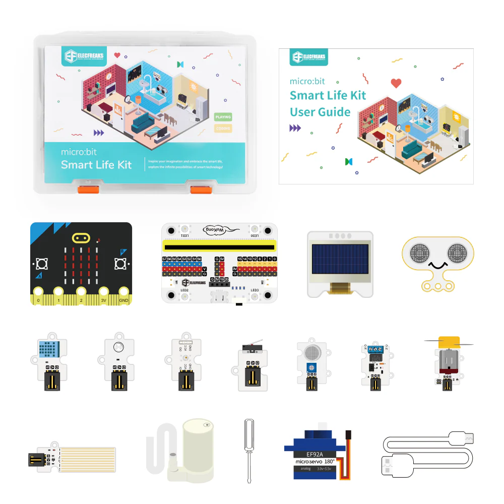 ELECFREAKS Micro:Bit Smart Life Kit (Ohne Micro:Bit Board)