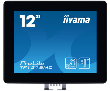 iiyama TF1215MC-B1 computer monitor 30.7 cm (12.1") 1024 x 768 pixels LCD Touchscreen Black