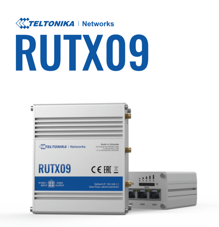 Teltonika RUTX09 Industrial Router