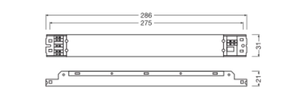 LEDVANCE LED DRIVER LED TUBE EXTERNAL DALI P -1X15-37W 220-240