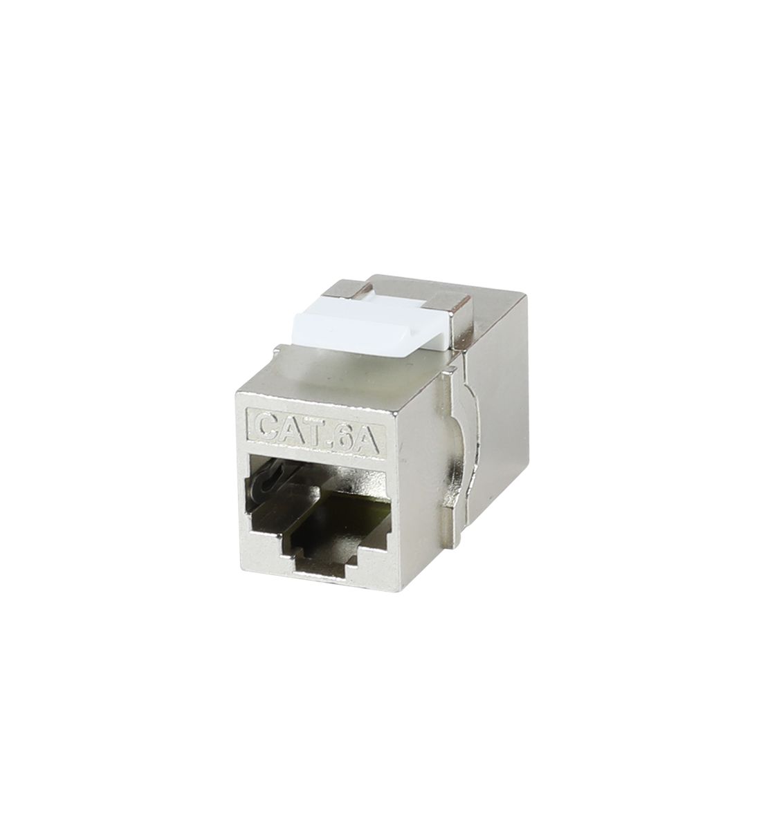 \Keystone, Modul, TP/TP-Buchse/Buchse(RJ45,Kupplung), CAT6A, 500MHz, Slimline/short, Synergy 21,