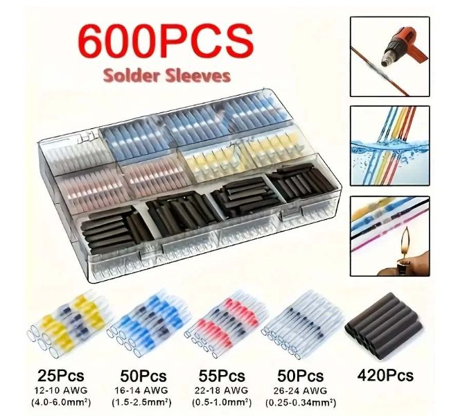Synergy 21 Solder Heat Shrink Connector Set – Waterproof IP67