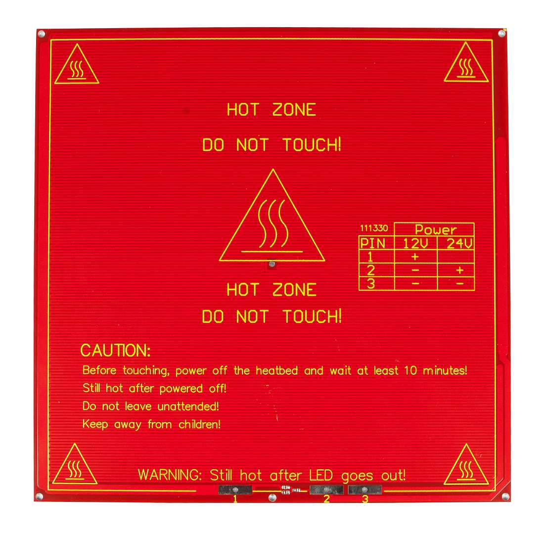 ALLNET 4duino 3D Drucker zbh. Heizbett quadratisch 21,5cm 12V/24V RepRap Mendel ALLNET 4duino 3D Drucker zbh. Heizbett quadratisch 21,5cm 12V/24V RepRap Mendel