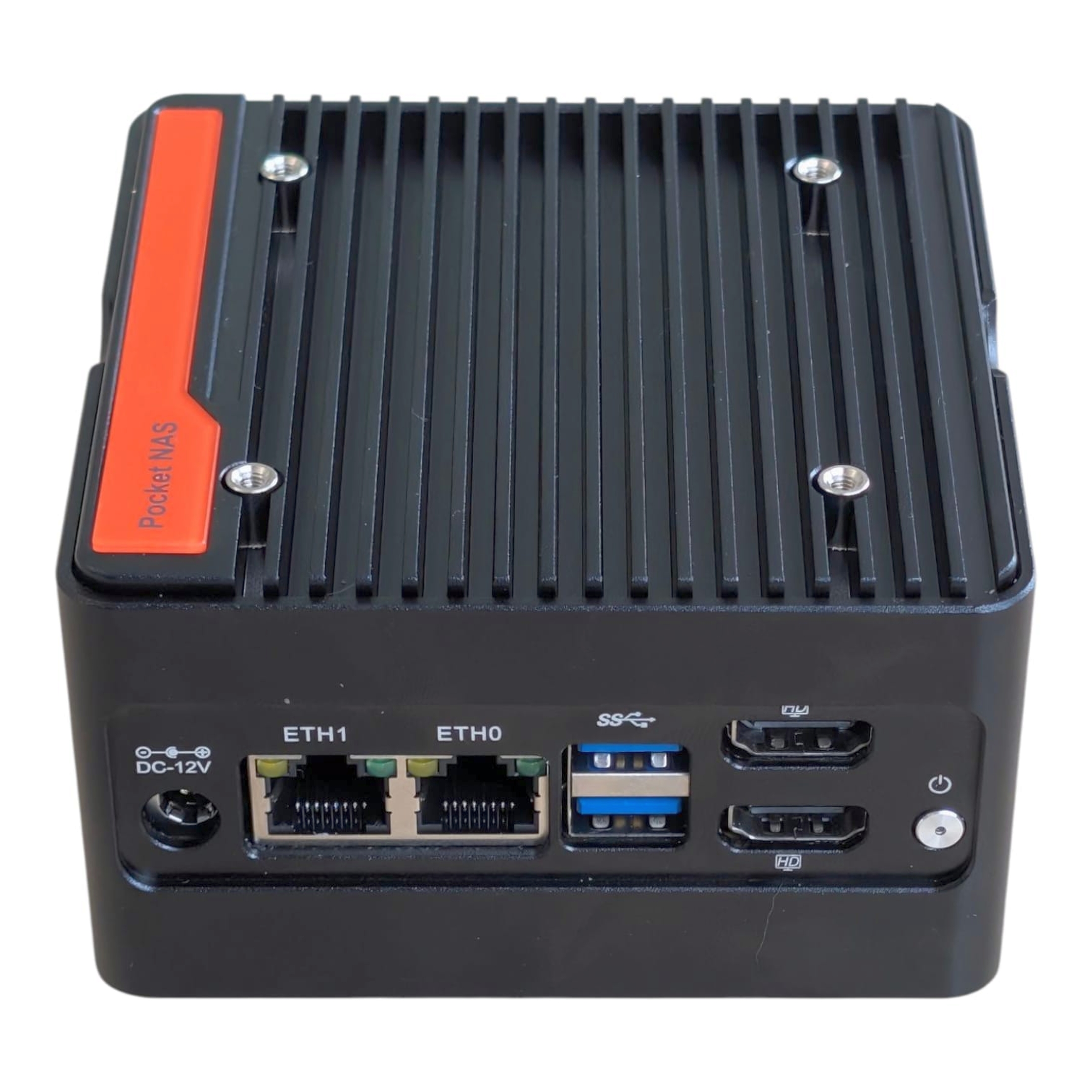 ALLNET Mini PC NAS-N355, Windows 11 Pro, 16GB Ram, 256GB SSD, 2x USB 3.2, 2xHD out, 4x M.2 NVME