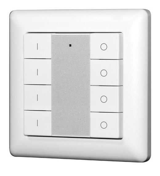 Synergy 21 LED Serie EOS 05 Wandtaster 4-Fach Serie 2