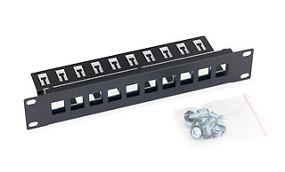 Triton 10"Wandgehäuse, zbh. Modulares Patchpanel für Keystone-Module, 1HE, Lichtgrau, Triton 10"Wandgehäuse, zbh. Modulares Patchpanel für Keystone-Module, 1HE, Lichtgrau,