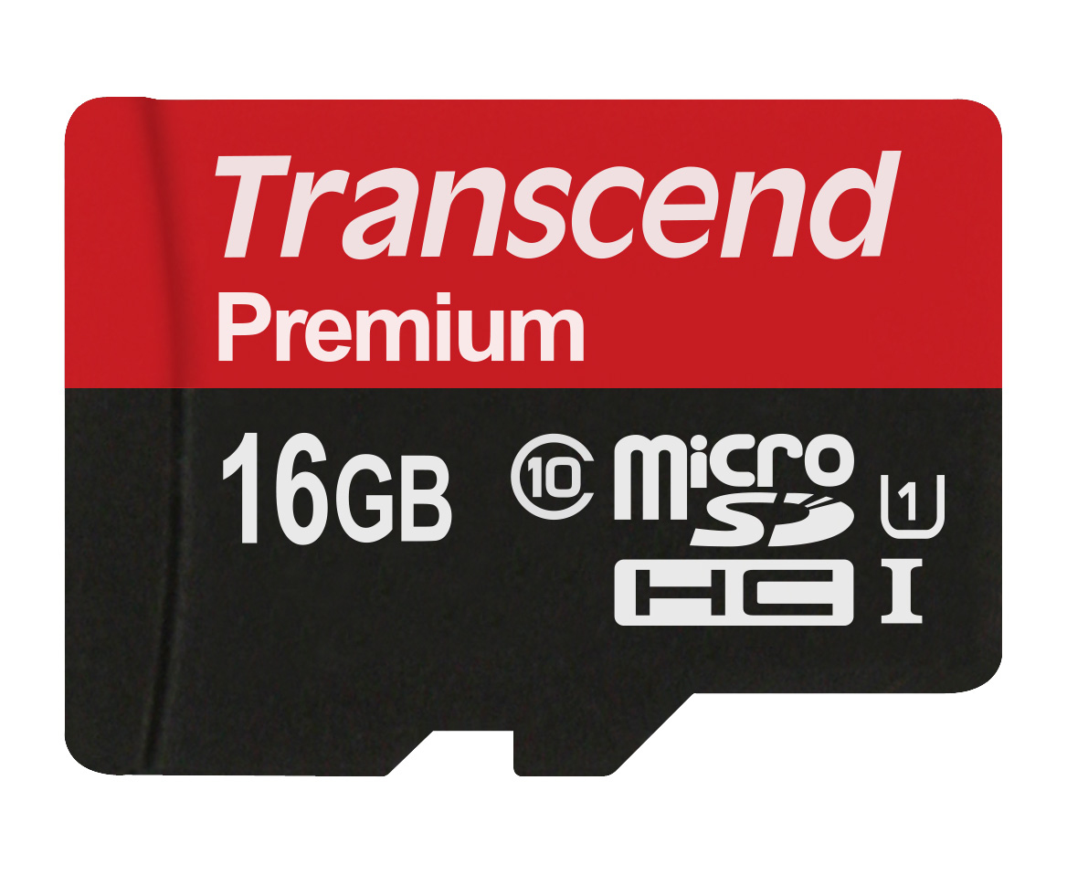 Flash SecureDigitalCard (microSD)  16GB - Transcend DCU1