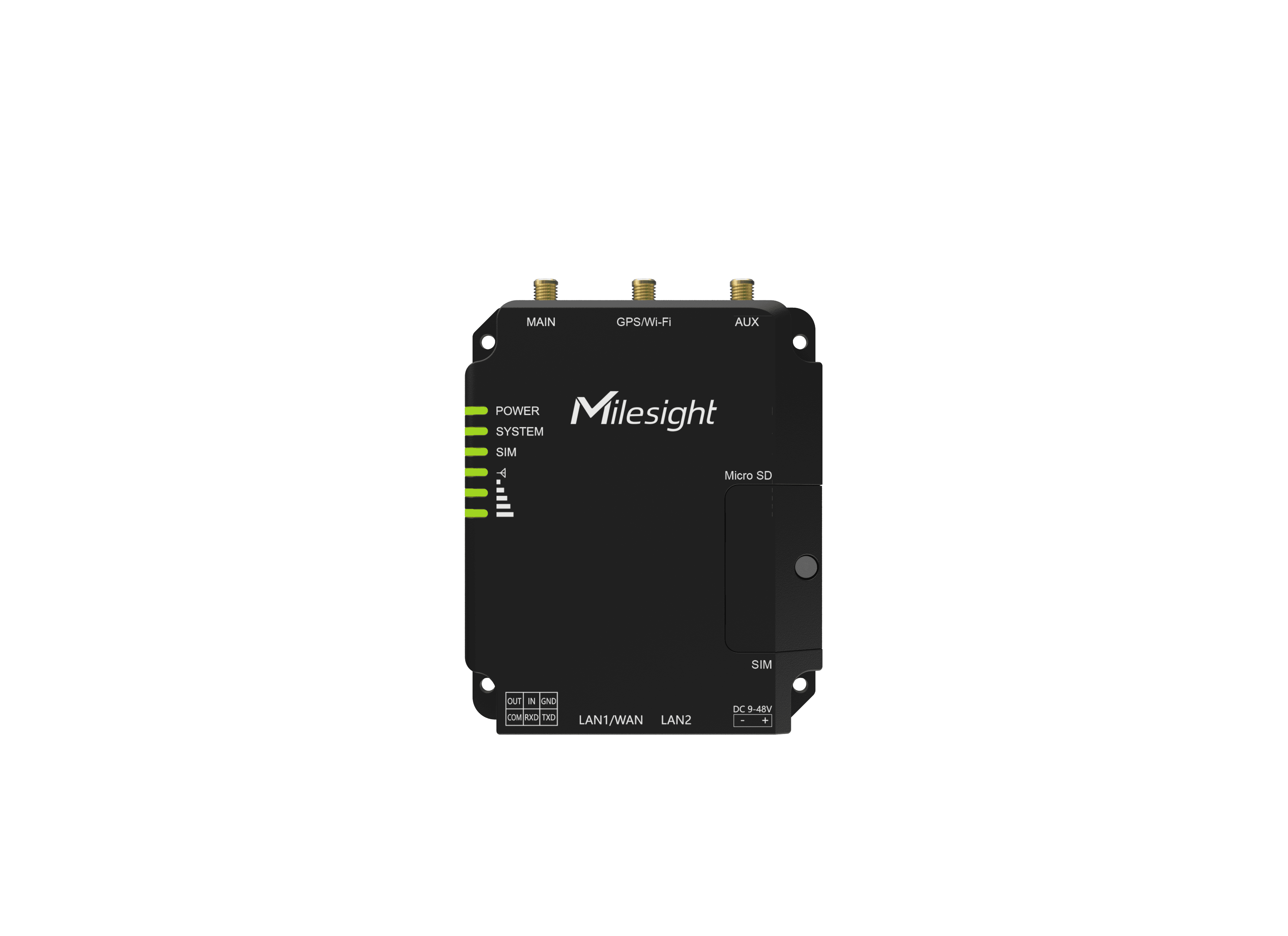 Milesight IoT Industrial Cellular Router, UR32-L04EU-W-485 3G / 4G