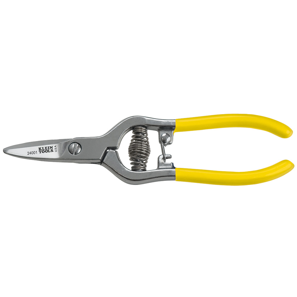 NetPeppers LWL Glasfaser, Kevlar®-Schneidzange mit Federrückstellung(geschwungener Griff), KLEIN TOOLS