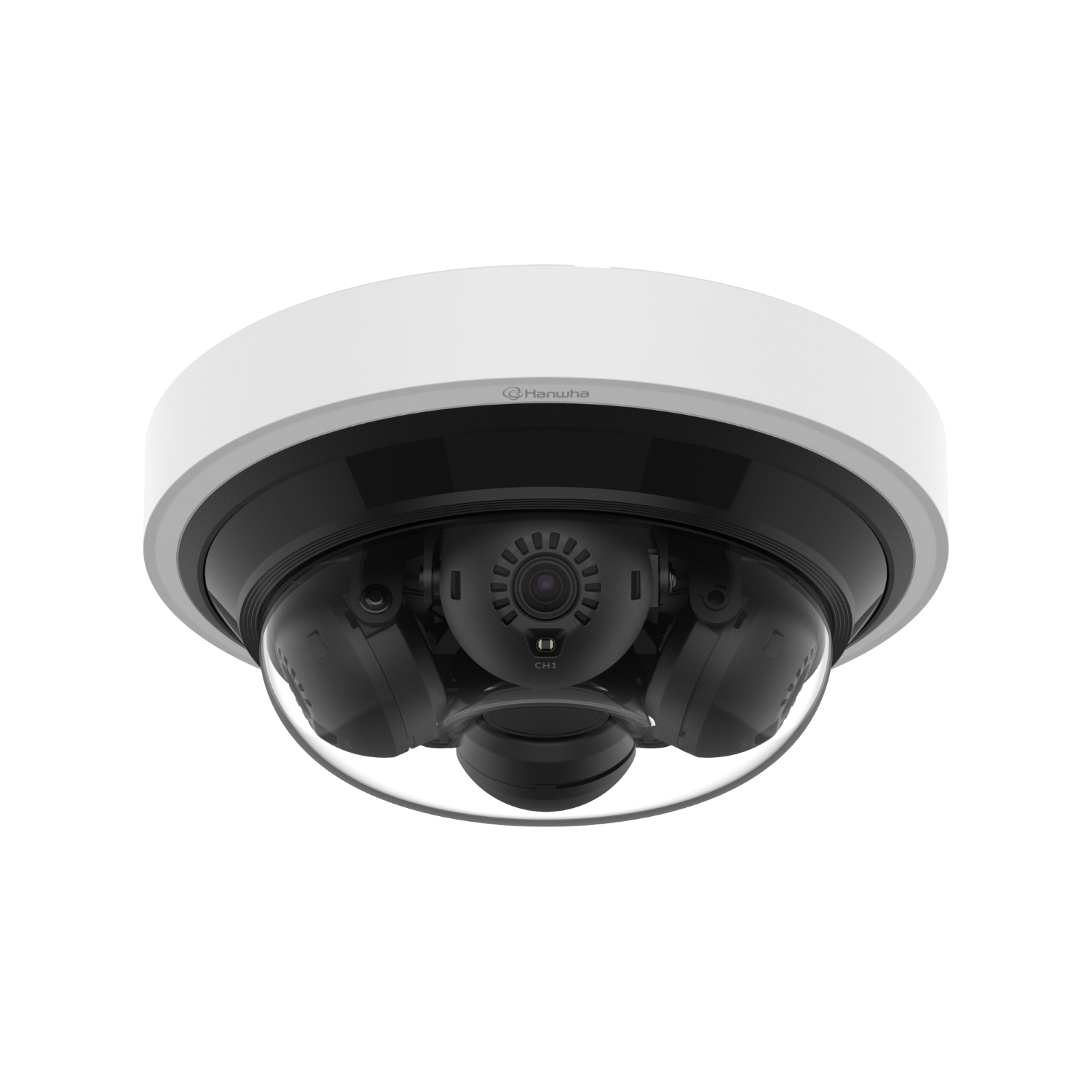 Hanwha Vision Netzwerkkamera • Panorama • Mini • P Series • PNM-C16013RVQ • 4x4MP • AI • IR