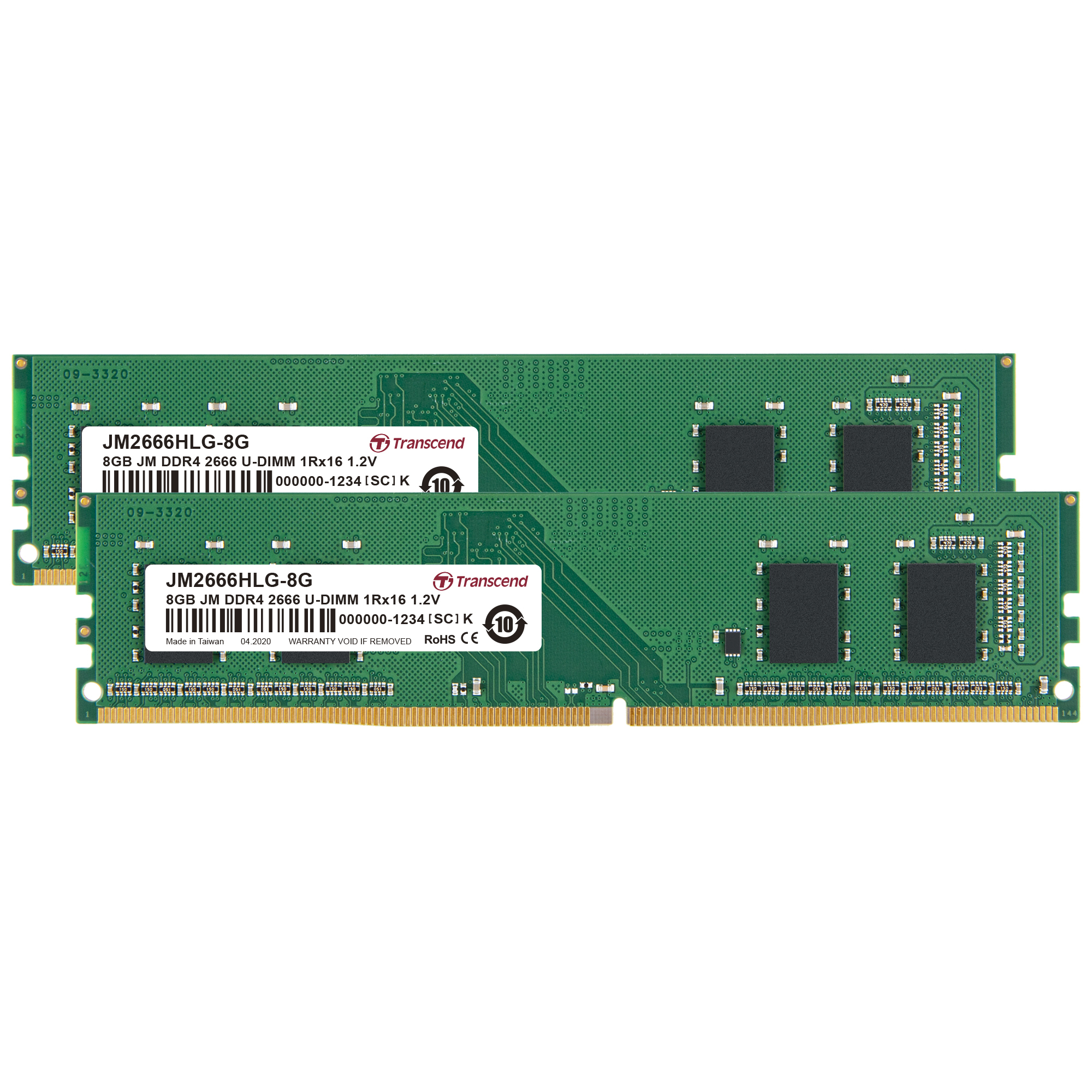 MEM DDR4-RAM 2666 16GB Transcend JetRam (2x8GB)