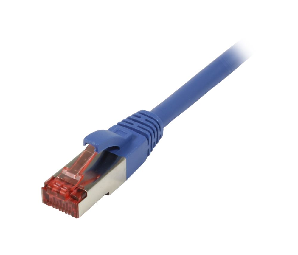 Patchkabel RJ45, CAT6 250Mhz,20m blau, S-STP(S/FTP), LSZH, Synergy 21,