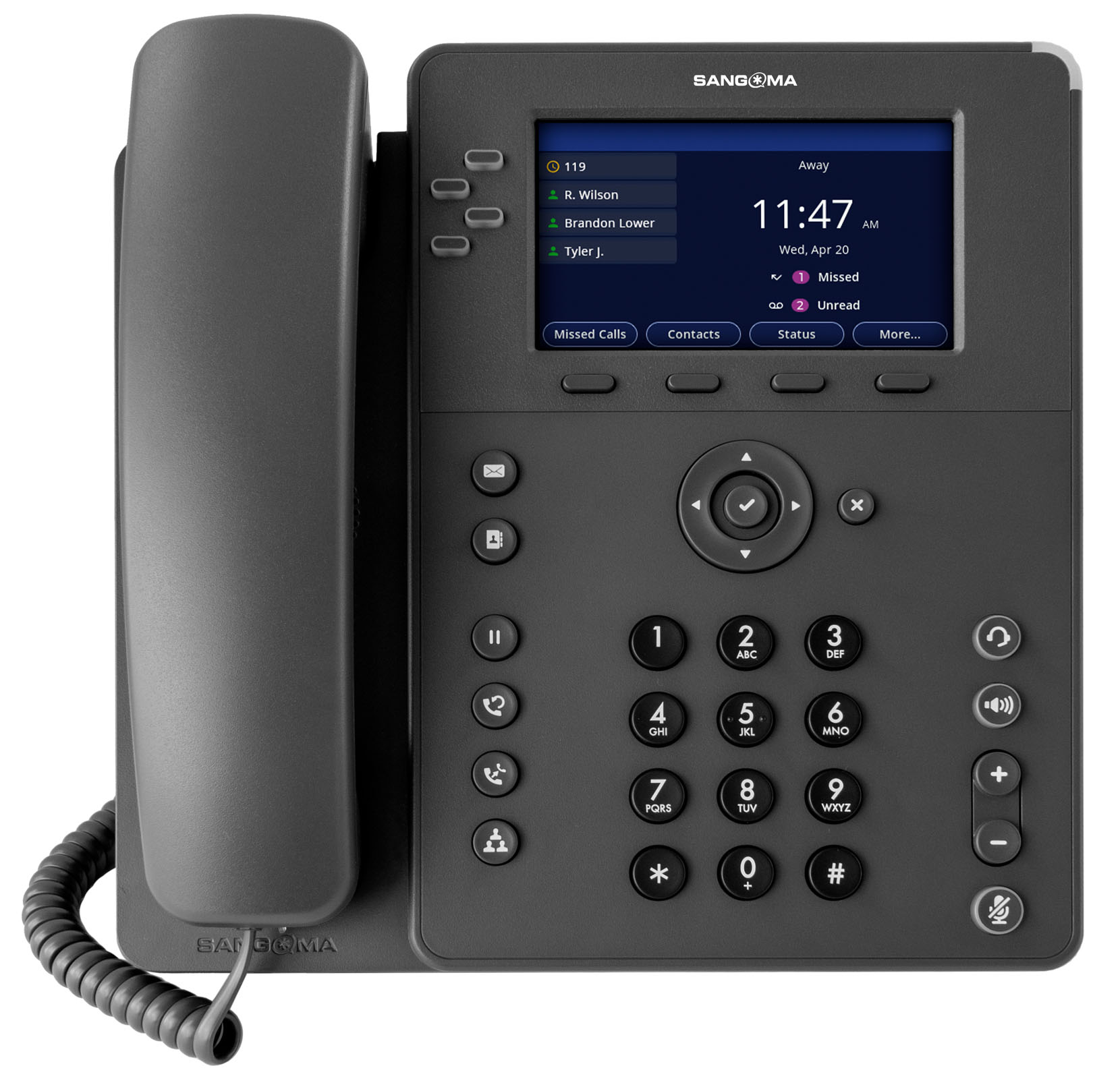 Sangoma Sangoma P320, 4-Line, HD Voice, Gigabit Ethernet, 1 x USB, 4.3" IPS Color Display

**packed in cartons of Quantity 6. Pallets contain 24 cartons, totaling 144 telephones per pallet.