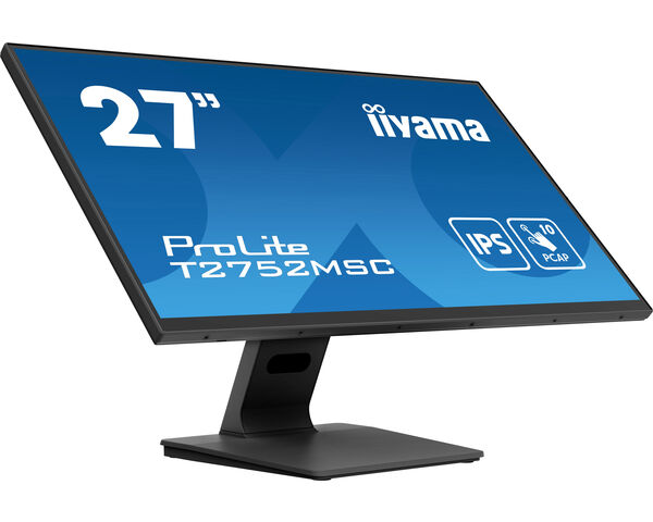 iiyama ProLite T2752MSC-B1 computer monitor 68.6 cm (27") 1920 x 1080 pixels Full HD LED Touchscreen Black