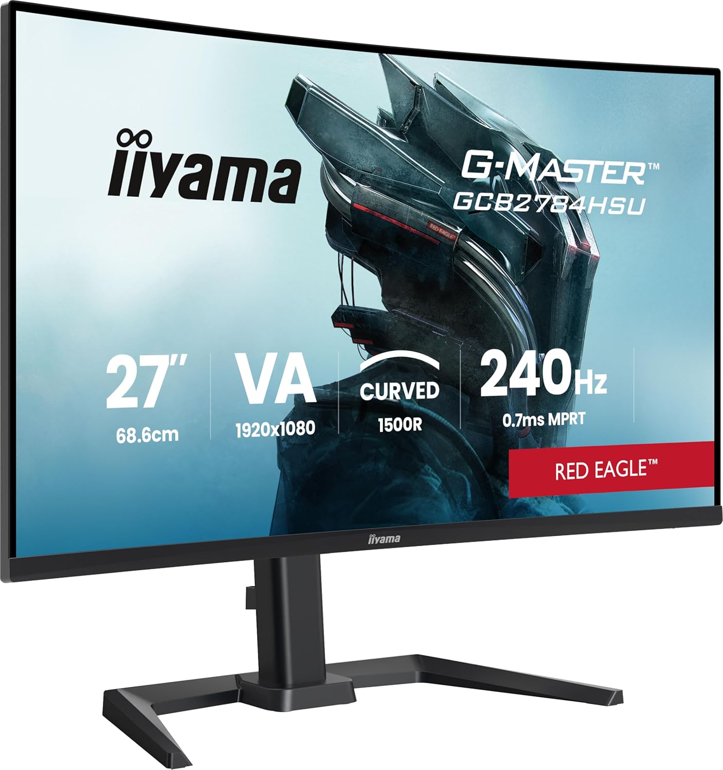 iiyama G-MASTER GCB2784HSU-B1 27" 240Hz computer monitor 68.6 cm (27") 1920 x 1080 pixels Black