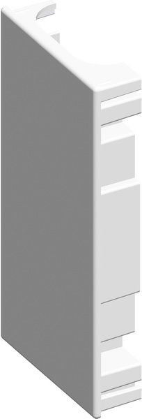 TEM Serie  Modul Brüstungskanal Endstück MA130x65 PW TEM Serie  Modul Brüstungskanal Endstück MA130x65 PW