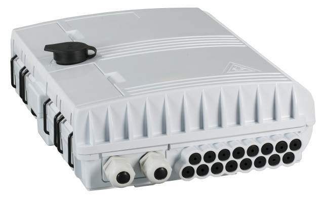 EFB Elektronik FTTH IP65 Connection Box 16 adapter