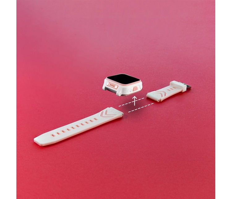 MyKi "4" weiß & pink