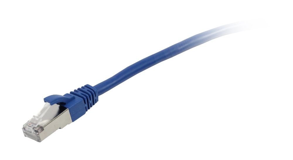 Patchkabel RJ45,  2m blau, CAT5e, S-FTP(SF/UTP), Synergy 21,
