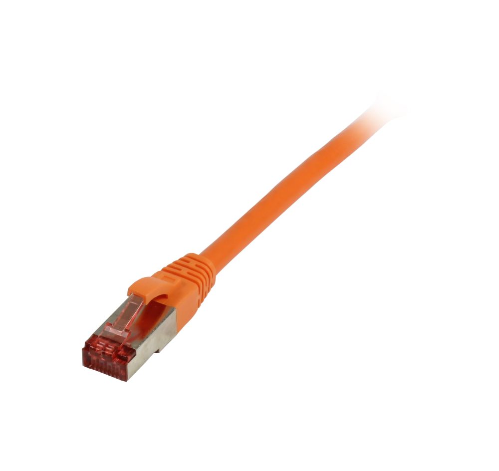 Patchkabel RJ45, CAT6 250Mhz,20m orange, S-STP(S/FTP), LSZH, Synergy 21,