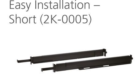 Aten zbh. Rackmount Kit, Easy Installation, short, 57 - 70cm, Aten zbh. Rackmount Kit, Easy Installation, short, 57 - 70cm,