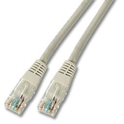 Patchkabel RJ45 UTP(U/UTP), 1.0m gelb, CAT5e