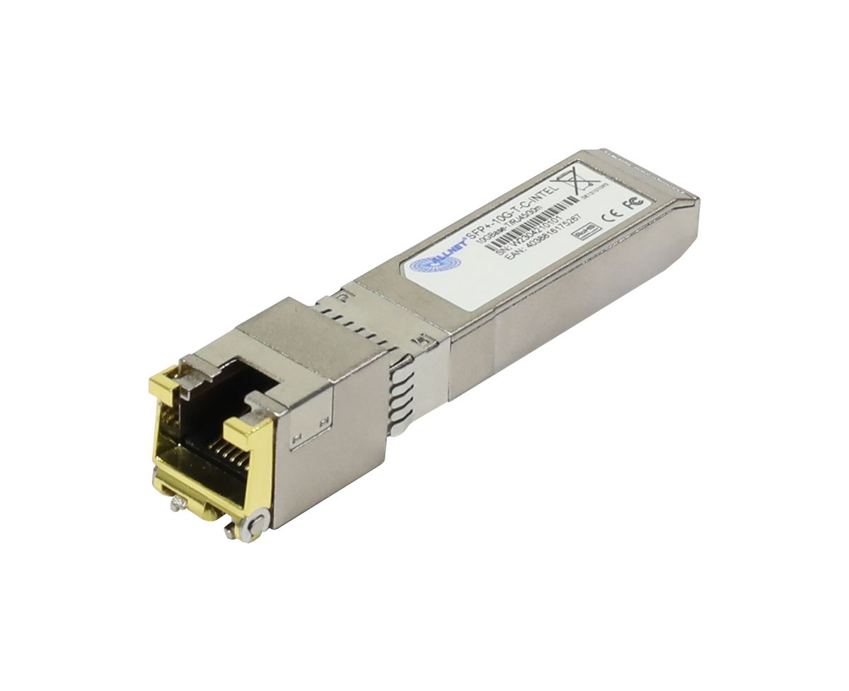 GBIC-Mini, SFP+, 10GB, TP(RJ45), 10GBASE-T, kompatible für Intel, Intel-Code