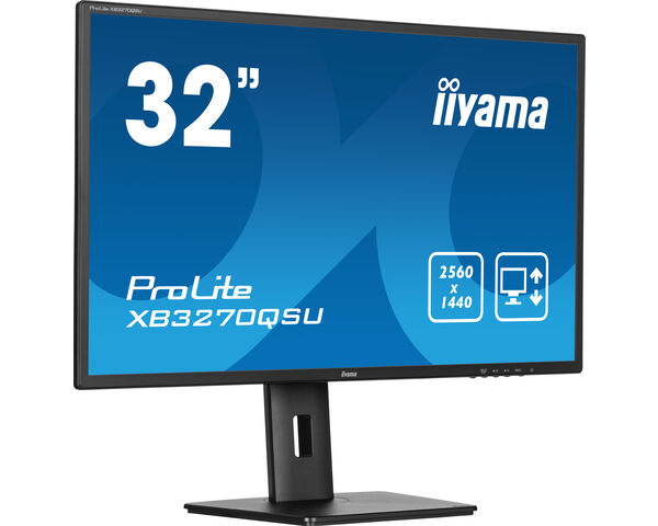 iiyama ProLite XB3270QSU-B1 computer monitor 80 cm (31.5") 2560 x 1440 pixels Quad HD LED Black