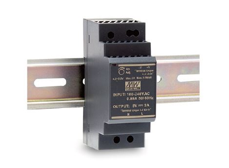 MEAN WELL Power Supply - 24V 30W Hutschiene