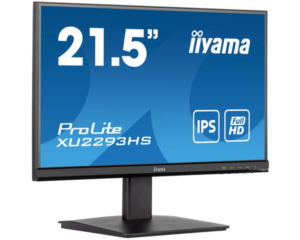 iiyama ProLite XU2293HS-B5 computer monitor 54.6 cm (21.5") 1920 x 1080 pixels Full HD LED Black