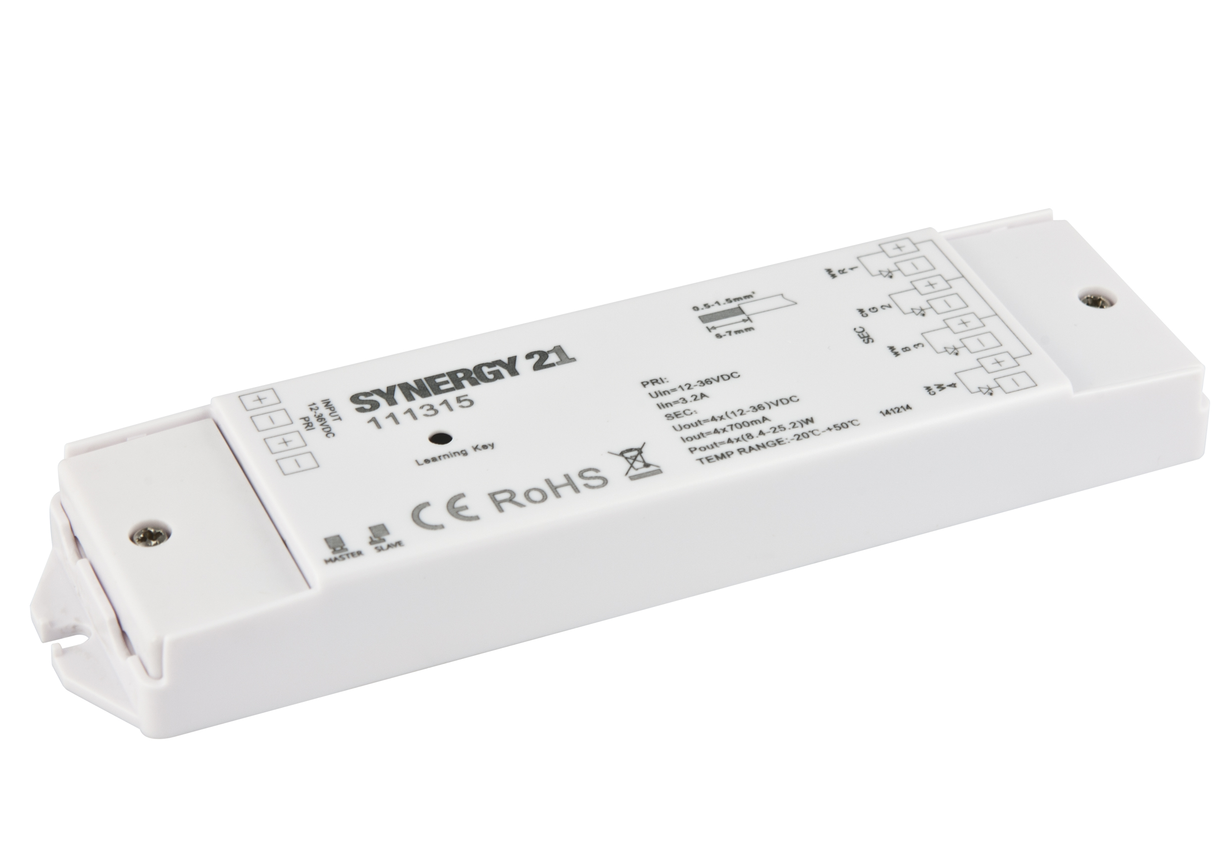 Synergy 21 LED Serie EOS 05 4-Kanal Controller CC700