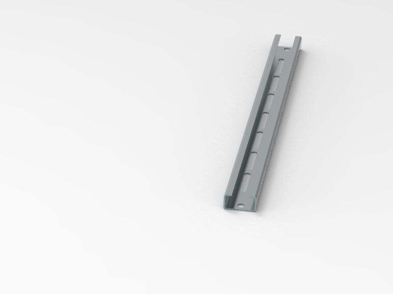 Triton 19"zbh. Kabelführungsleiste, C-Profil für den Rahmen, T1000mm,