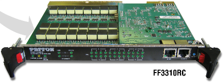 Patton 3310 ForeFront EFM G.SHDSL.Bis 24 Port Front And Rear Card