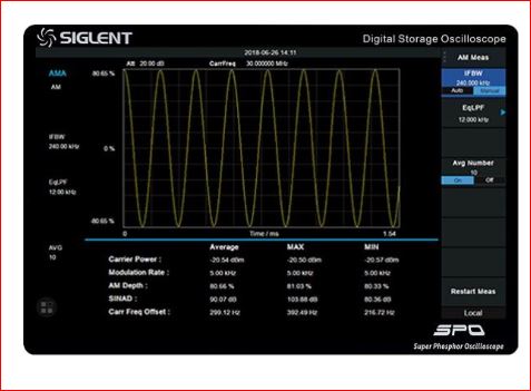 Siglent SVA1000X-DMA Freischaltlizenz für die digitale Modulationsanalysefunktion Siglent SVA1000X-DMA Freischaltlizenz für die digitale Modulationsanalysefunktion