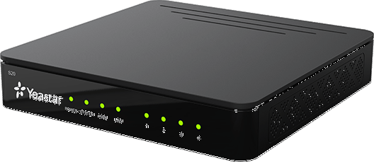 Yeastar refurbished S-Series PBX - S20 up to 20 Users /// USED B-/C-Ware Yeastar refurbished S-Series PBX - S20 up to 20 Users /// USED B-/C-Ware