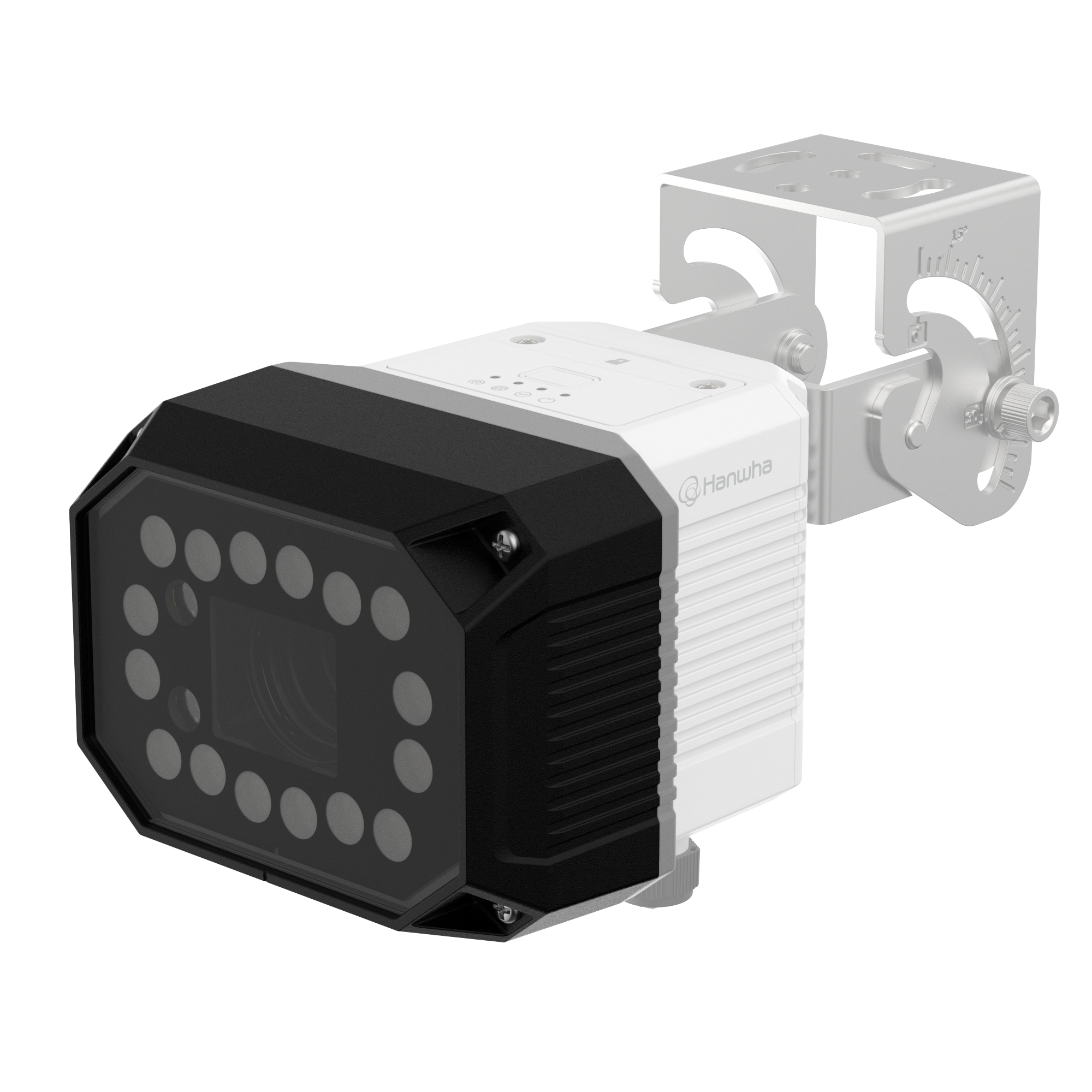 Hanwha Vision Zubehör • Cover • Mono BCR Camera Front Cover • SPF-BDB0