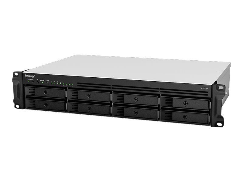 Synology RackStation RS3621XS+ NAS/storage server Rack (2U) Intel® Xeon® D-1541 8 GB DDR4 Black
