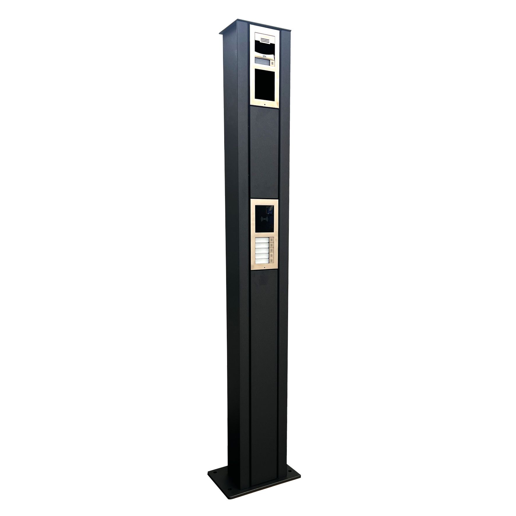 2N Zubehör • G&G • Stele • IP Verso • Edelstahl • VA • Personen Bedienhöhe
