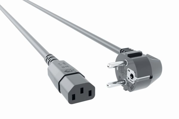 Bachmann 356.908 power cable Grey 1.5 m C13 coupler