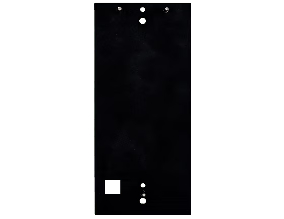 N Accessories EntryCom IP Verso Montageplatte (2 Module) FüR Glas 2
