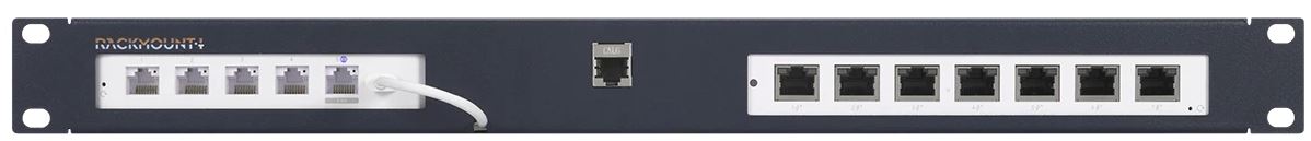 Rackmount.IT, Rack Mount Kit for Ubiquiti, Unifi UCG-MAX/UCG-ULTRA/USW-ULTRA/USW-ULTRA-60W/USW-ULTRA-210W, shielded, 1HE/19",