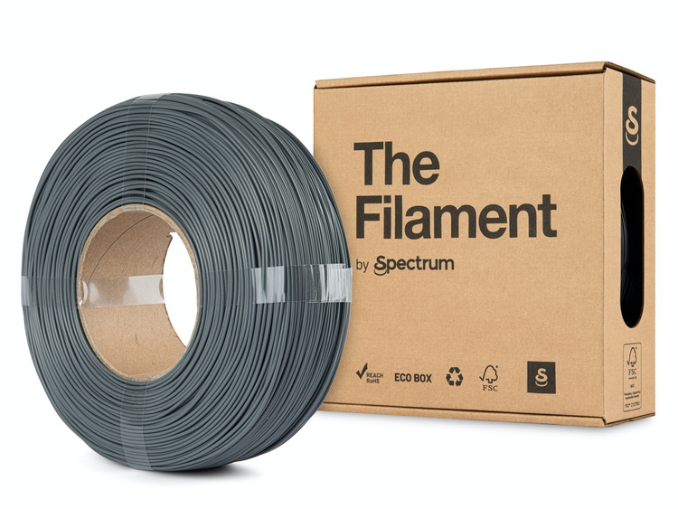 Spectrum Filaments TF-24043 3D printing material Polylactic acid (PLA) Grey 1 kg