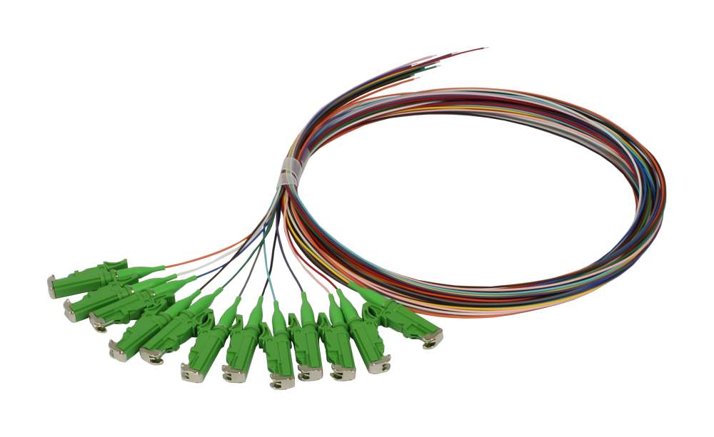 LWL-Pigtail-LSH(E2000APC)  9/125u, 2mtr. OS2, 12-Pack, farbig, G652.D, Synergy 21, LWL-Pigtail-LSH(E2000APC)  9/125u, 2mtr. OS2, 12-Pack, farbig, G652.D, Synergy 21,