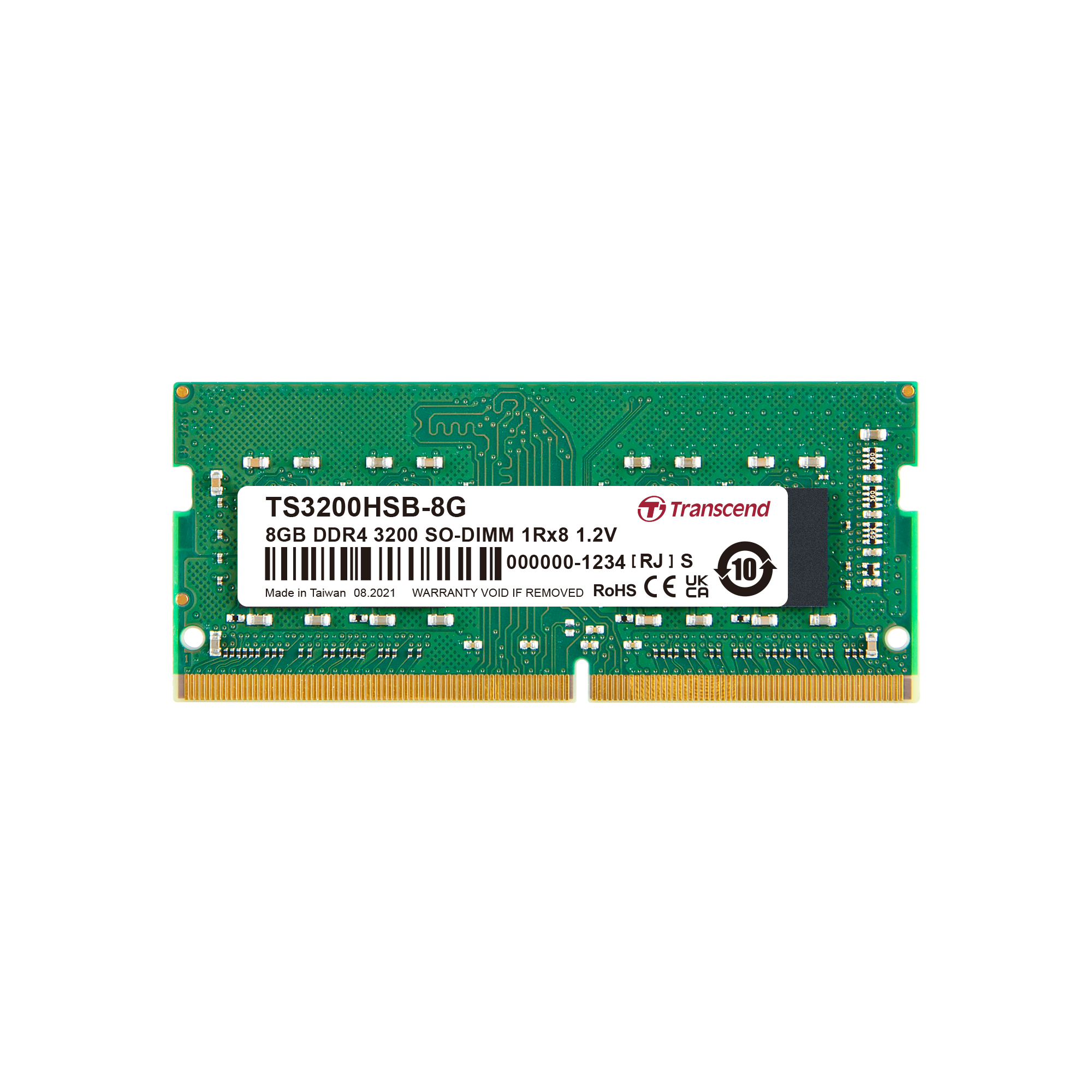 MEM So-DIMM3200 DDR4  8GB Transcend MEM So-DIMM3200 DDR4  8GB Transcend