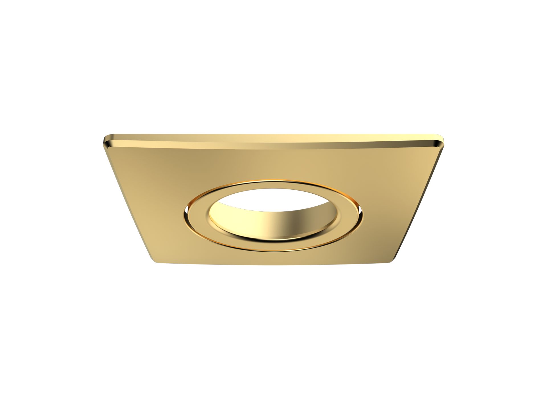 Synergy 21 LED Morpheus 68 - Zub. Tilt Abdeckring Eckig Brass